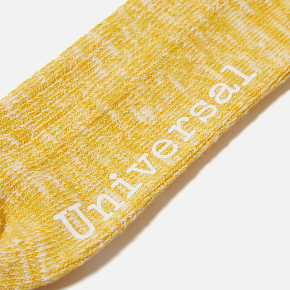 Slub Sock - Yellow