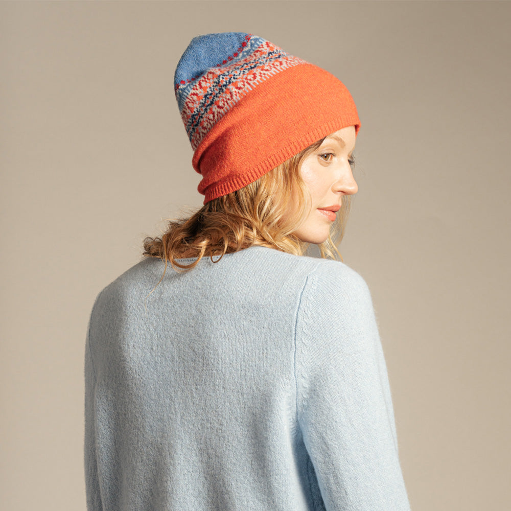 Alloa Beanie - Blue-Bella