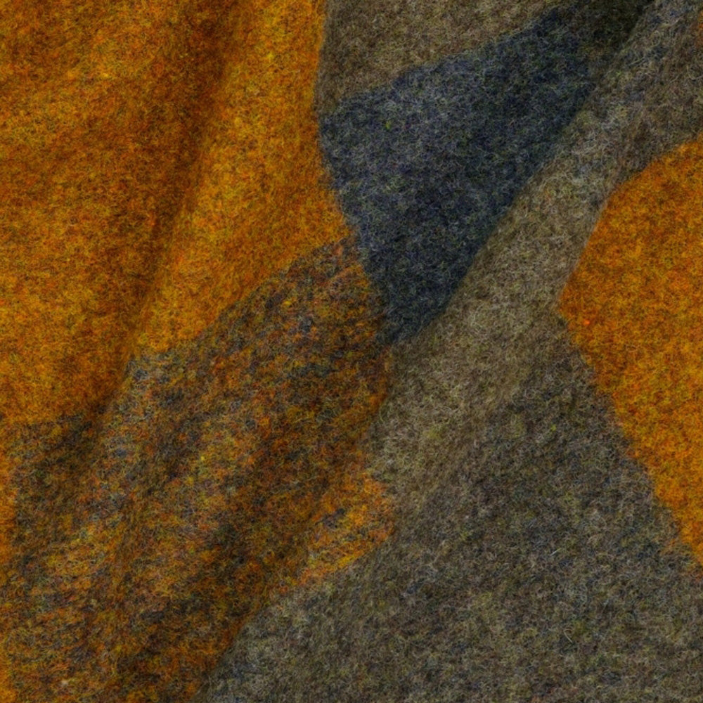 - Gael Wool Check Jacket - Brown Check