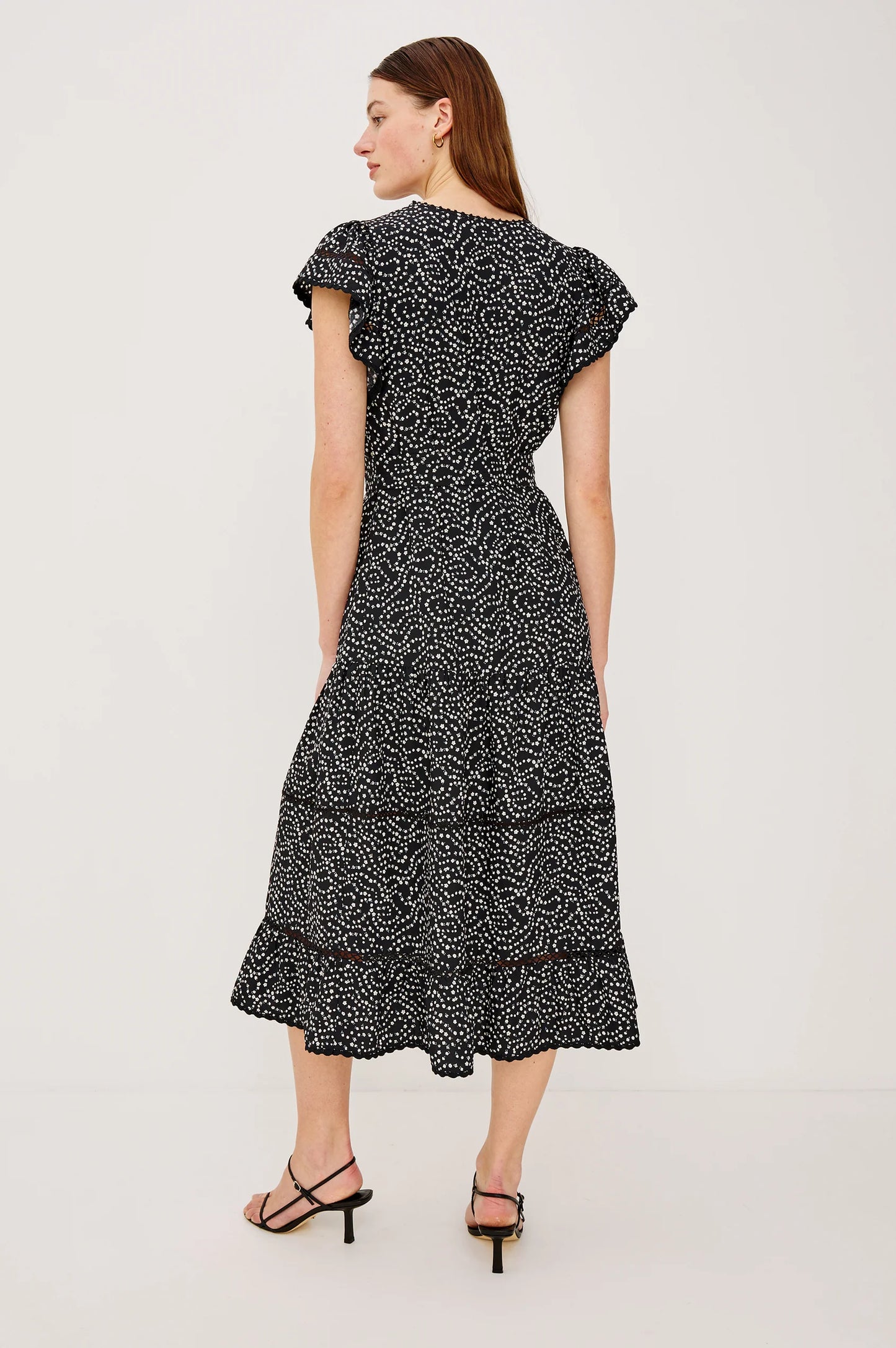 Gia Dress - Mini Chain Daisies