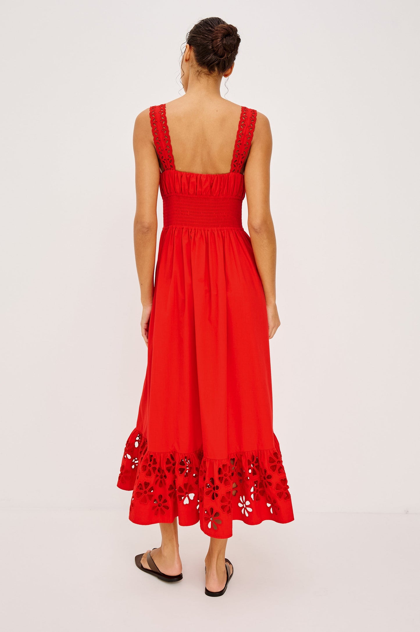 Moira Dress - Scarlet
