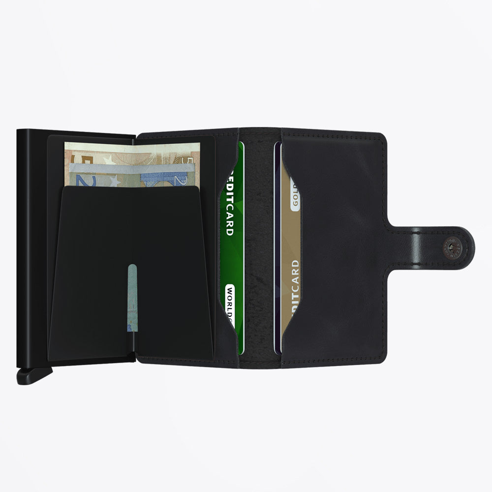 Miniwallet Vintage - Black