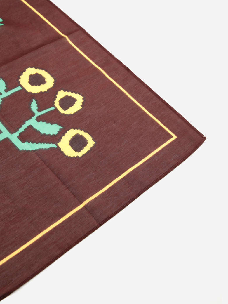 BC Garden Scarf - Dark Brown