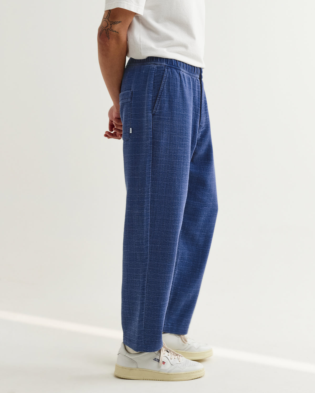 Kurt Trouser Cotton Double Cloth - Indigo