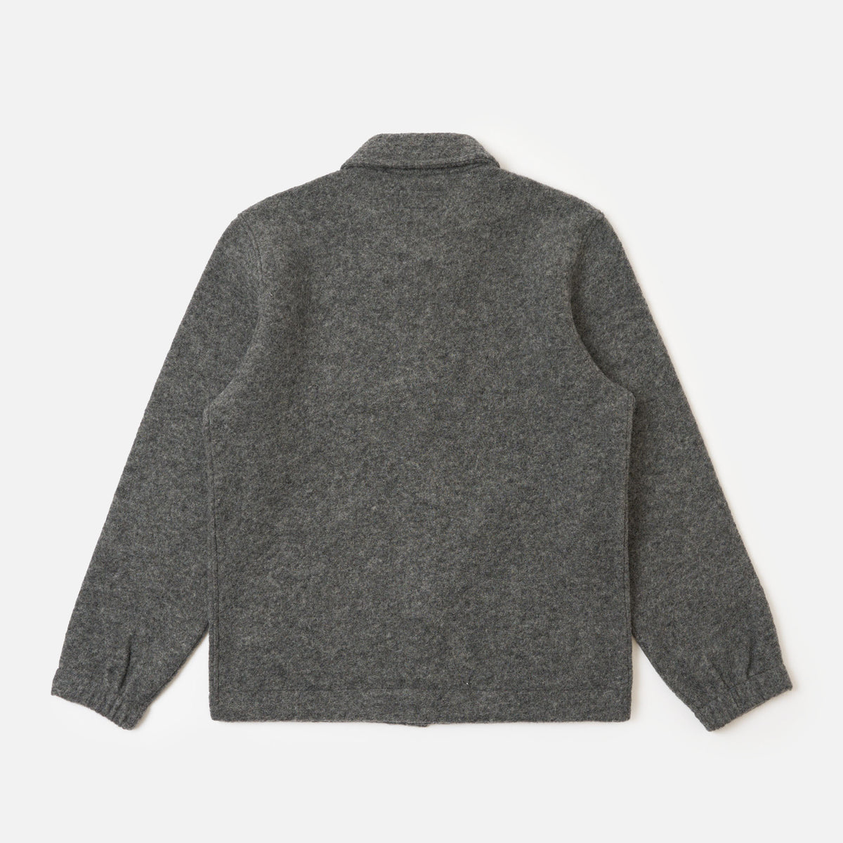 Rams Jacket Wool Fleece - Grey Marl