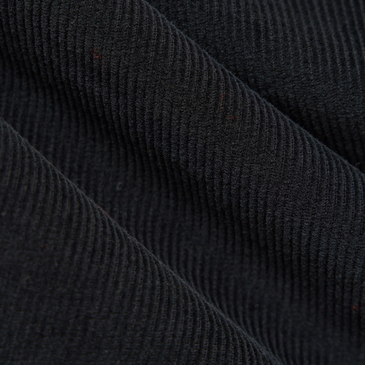 Pleated Track Pant Cat Cord - Black