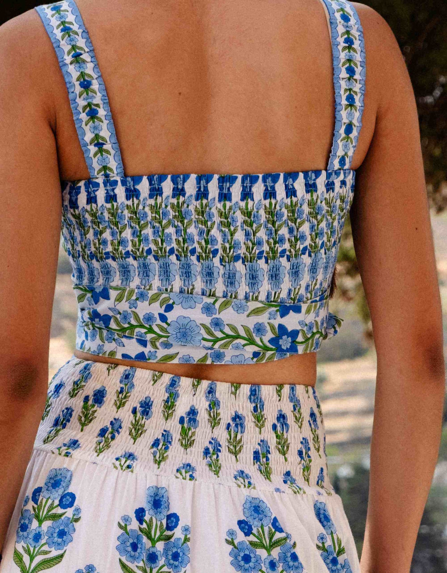 Immy Top - Lapis Meadow