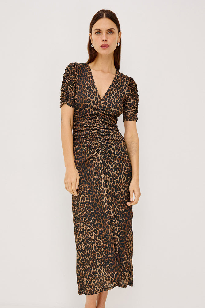 Beacon Dress - Brown Nala