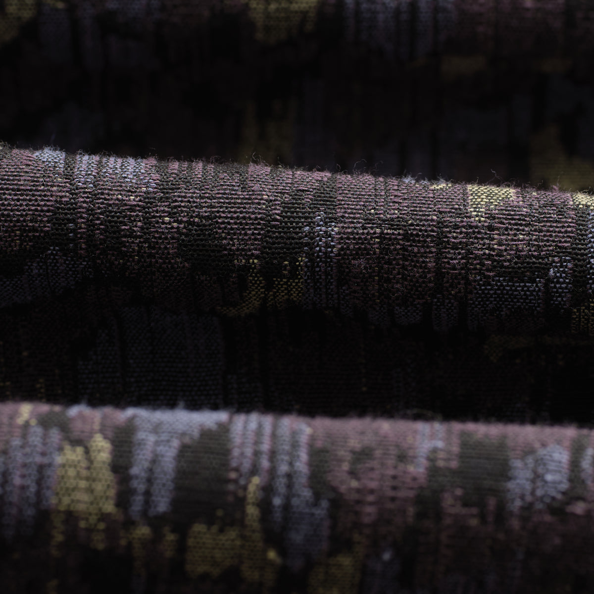 Whiting Overshirt Camo Jacquard - Navy