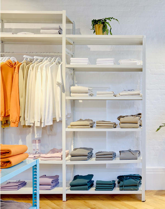 Colourful Standard products on rail