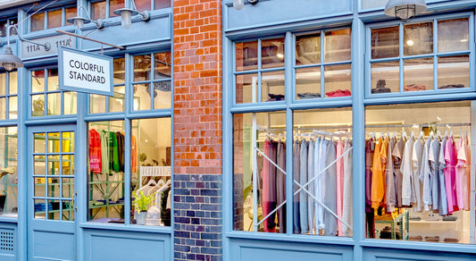 colorful standard shopfront