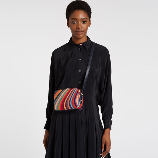 Paul smith leather swirl crossbody bag