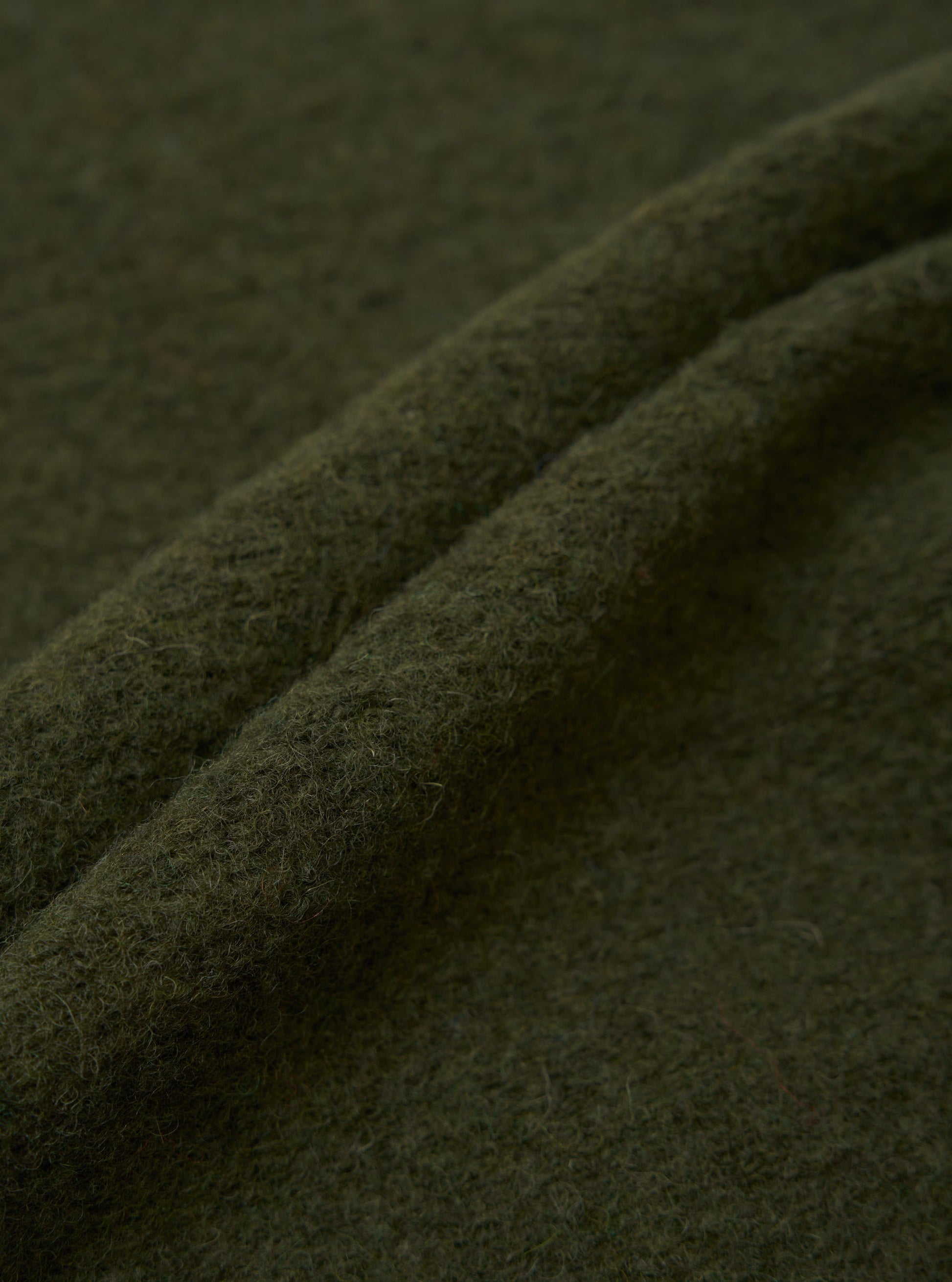 Universal Wool Fleece Field Jacket - Olive