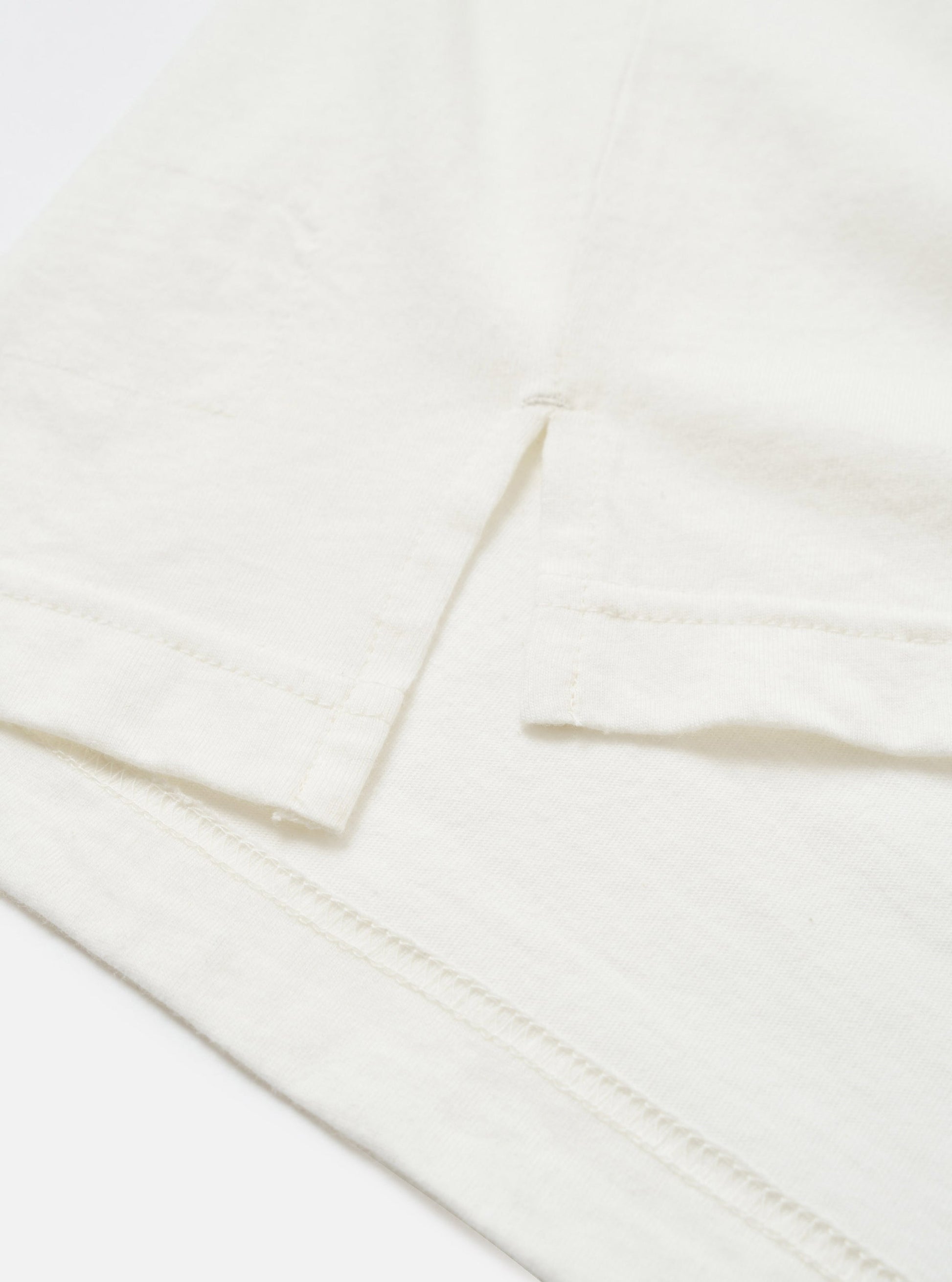 Universal Single Jersey Long Sleeve Core Pocket Tee - Ecru