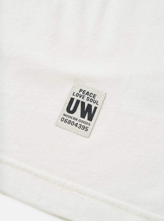 Single Jersey Long Sleeve Core Pocket Tee - Ecru