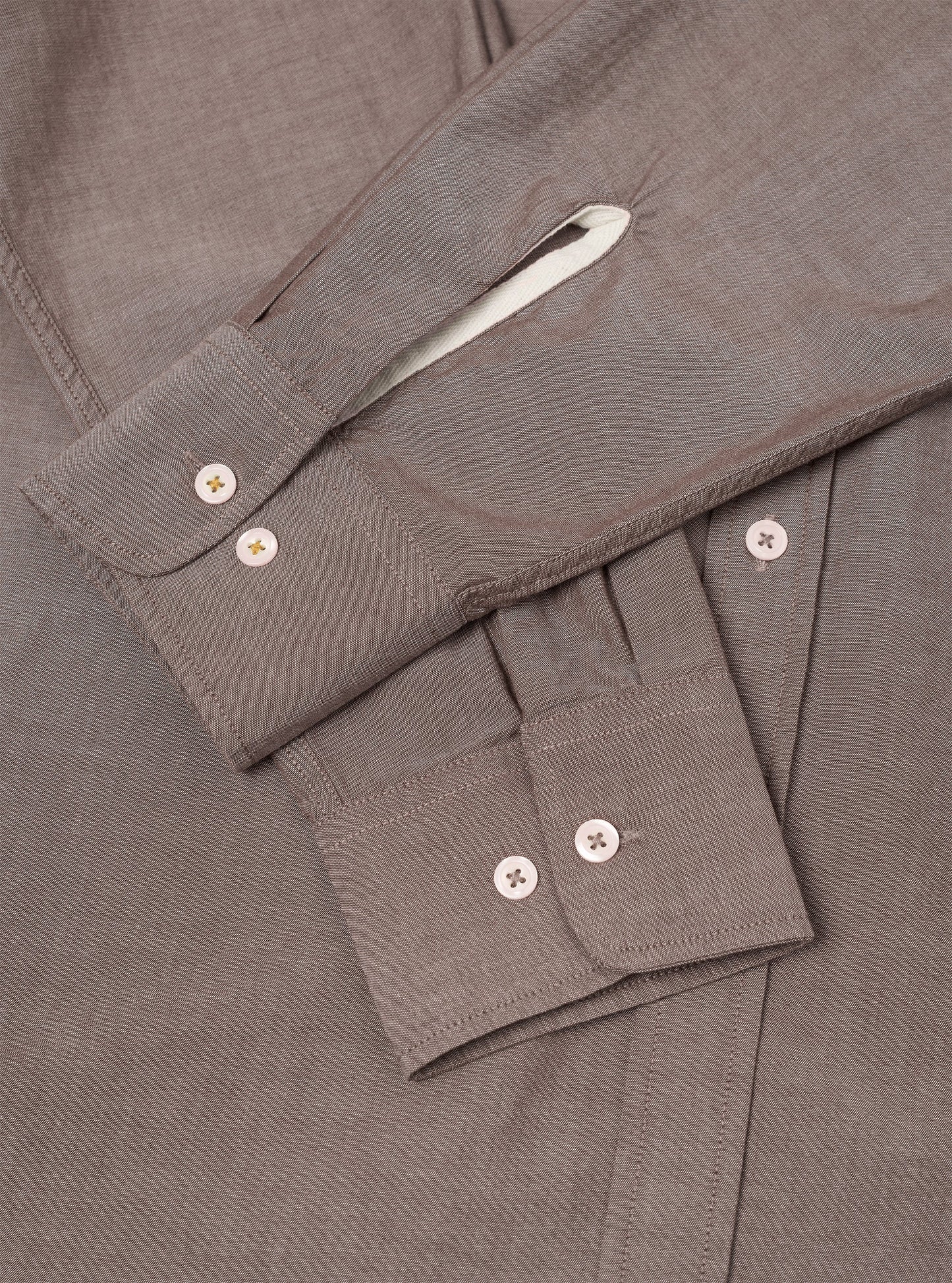Prince Chambray Daybrook Shirt - Brown
