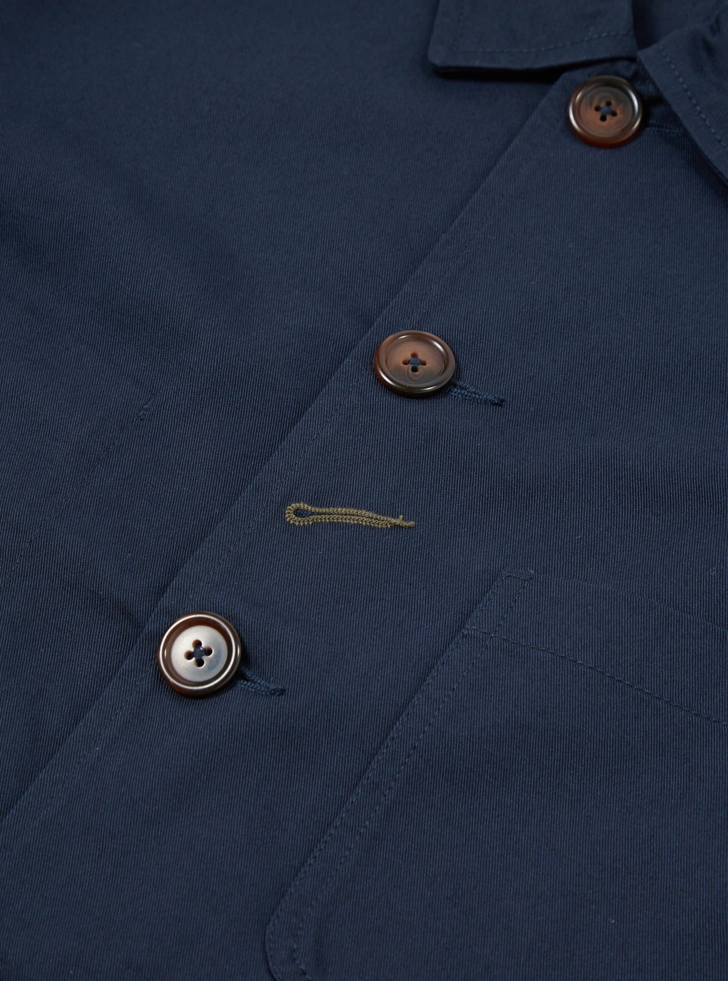 Twill Bakers Jacket - Navy