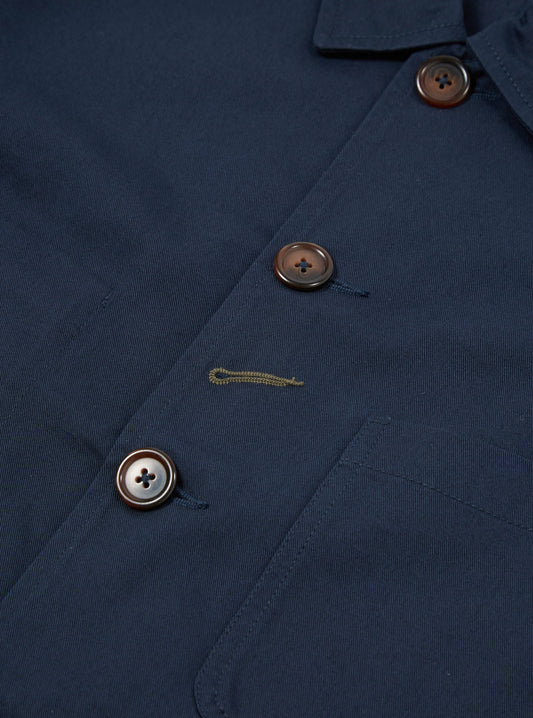 Twill Bakers Jacket - Navy