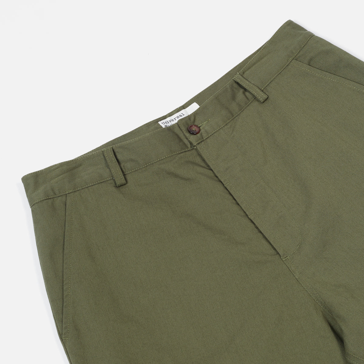 Military Chino Twill - Light Olive