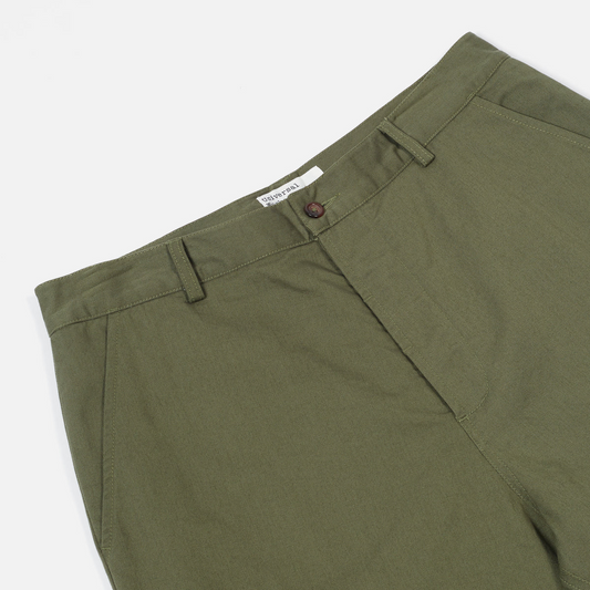 Military Chino Twill - Light Olive