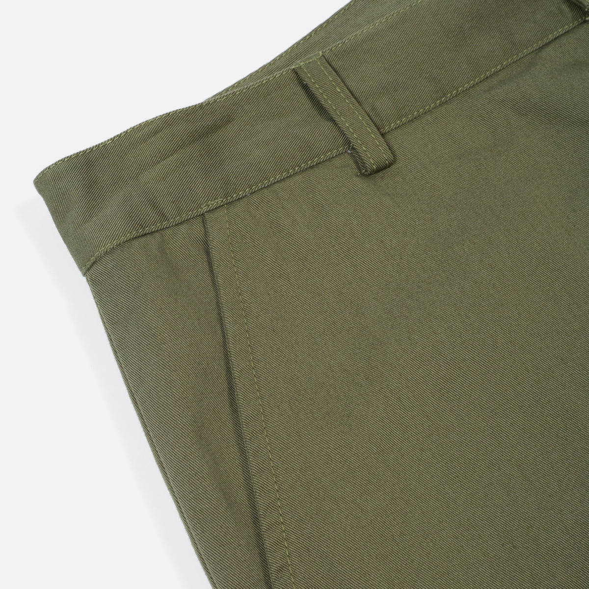 Military Chino Twill - Light Olive