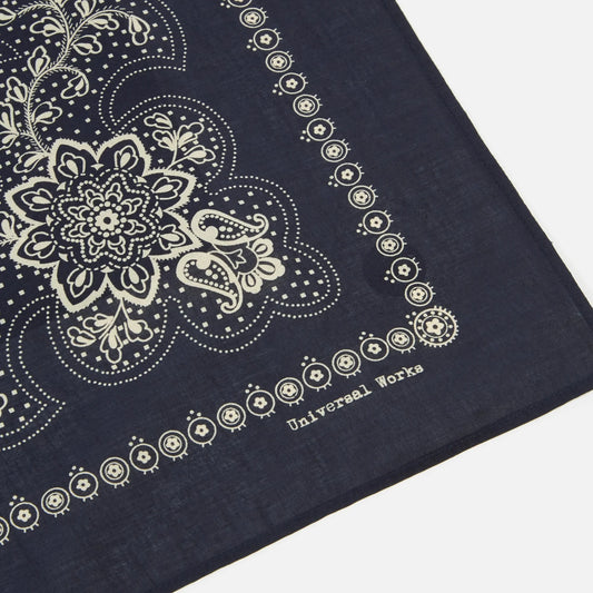 Classic Bandana Neckerchief - Navy