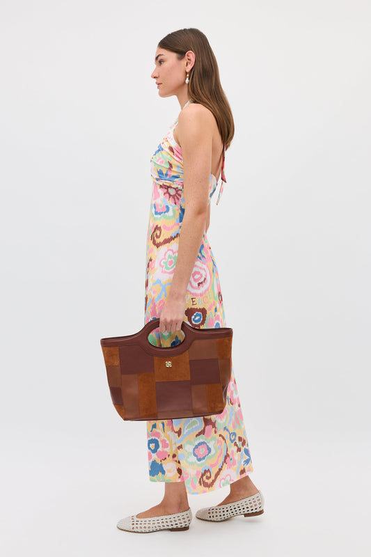 IIyana Dress - Ikat Bloom Yellow