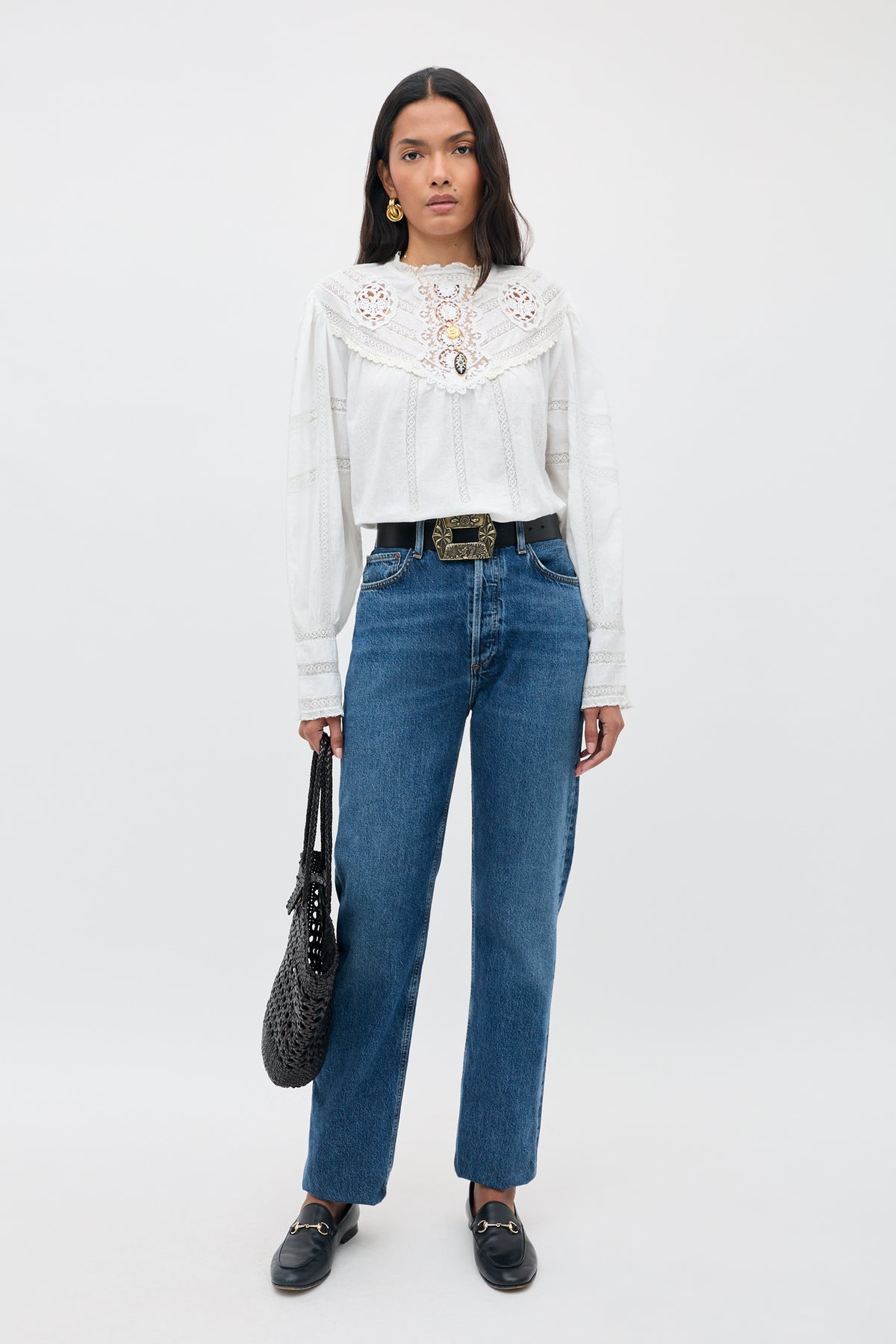 Rixo Tazmin Top - Cream