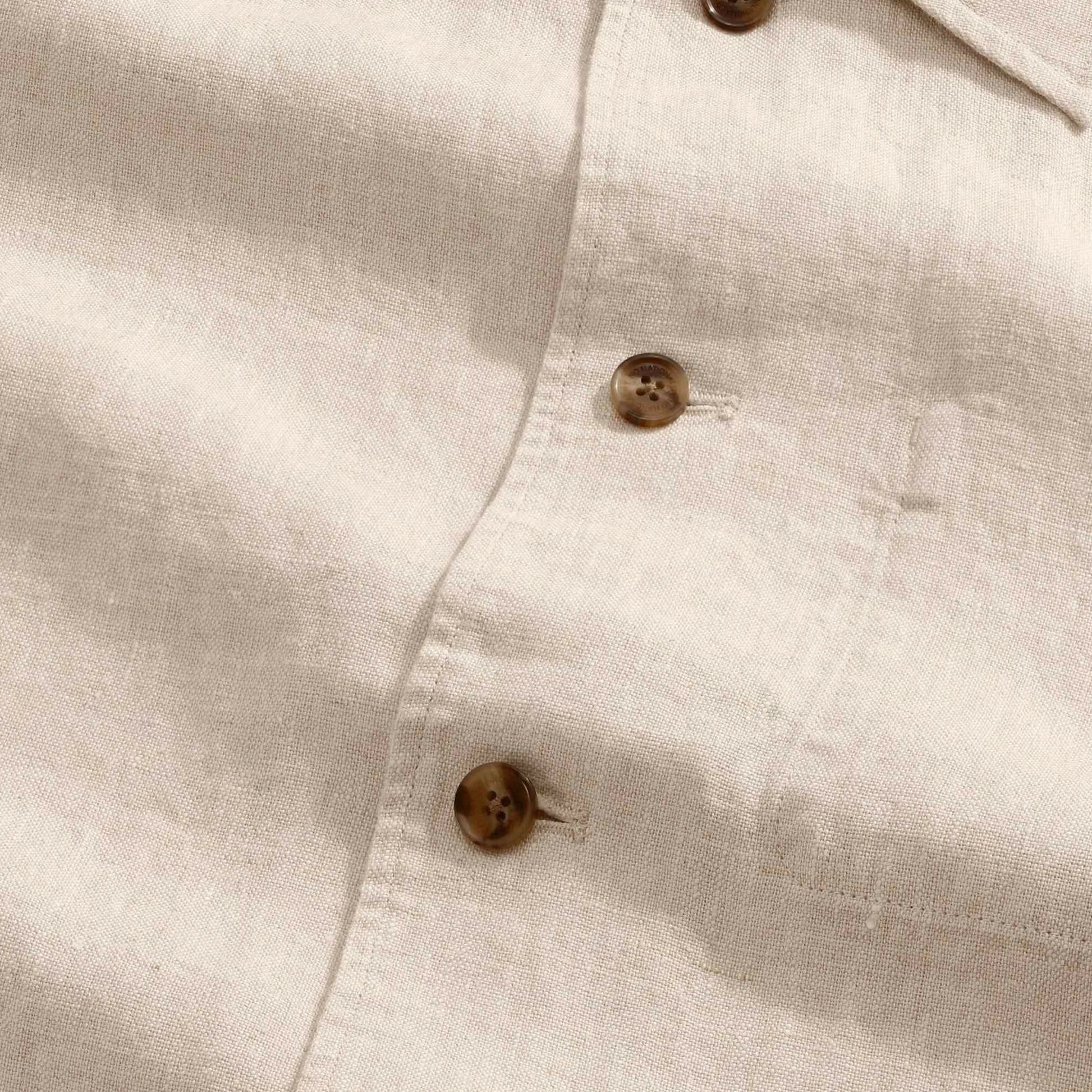NN07 Morgan Jacket Unlined Linen Hybrid - Oat