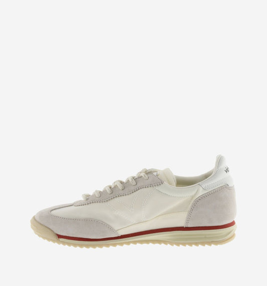 Saturno Nylon & Suede Trainers - Hielo