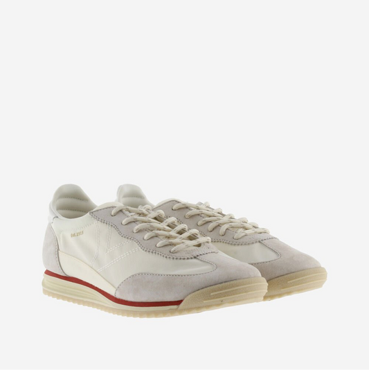 Saturno Nylon & Suede Trainers - Hielo
