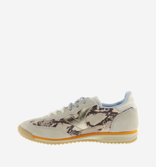 Saturno Snake & Suede - Beige