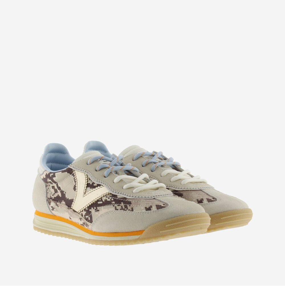 Saturno Snake & Suede - Beige