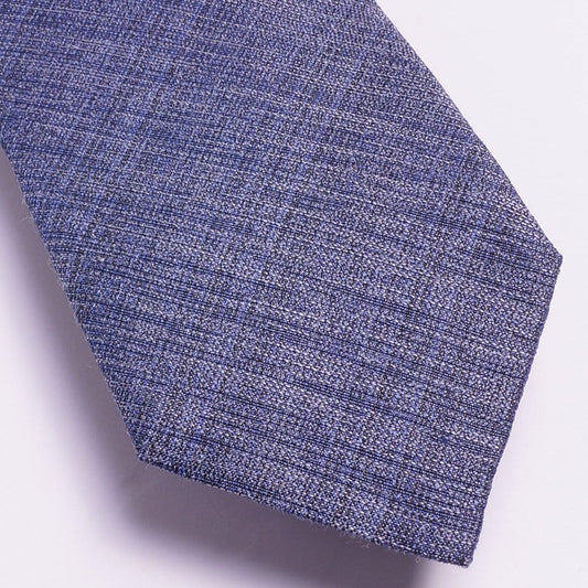 - The Grey Silk Woven Tie