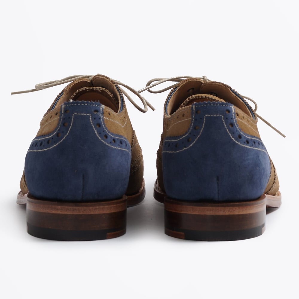 - G-Lab "SEBASTIAN" Suede Brogue - Mushroom