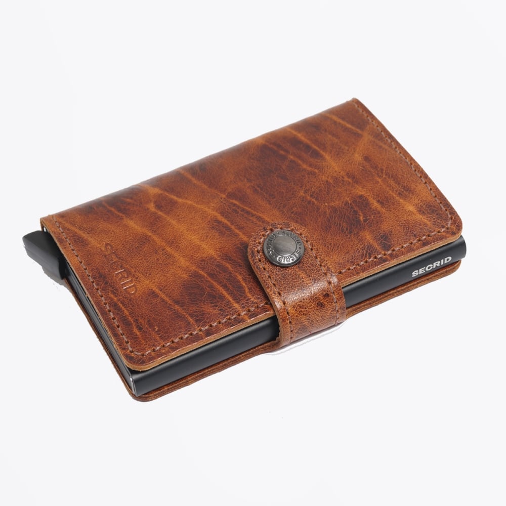 Secrid Mini Wallet: Dutch Martin - Whiskey