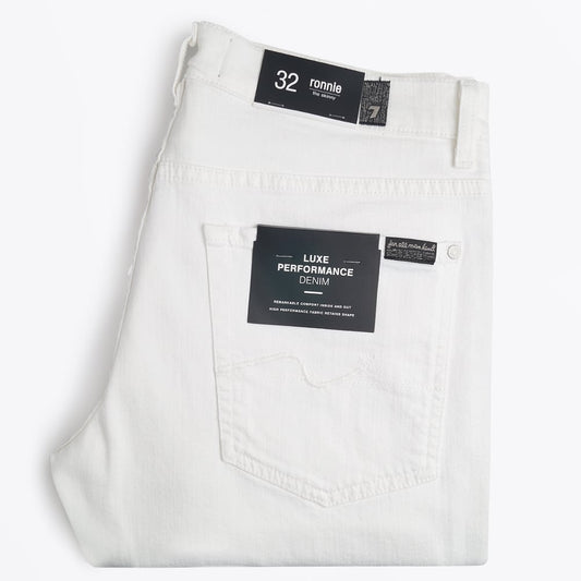 - Ronnie Luxe Performance Jeans - White