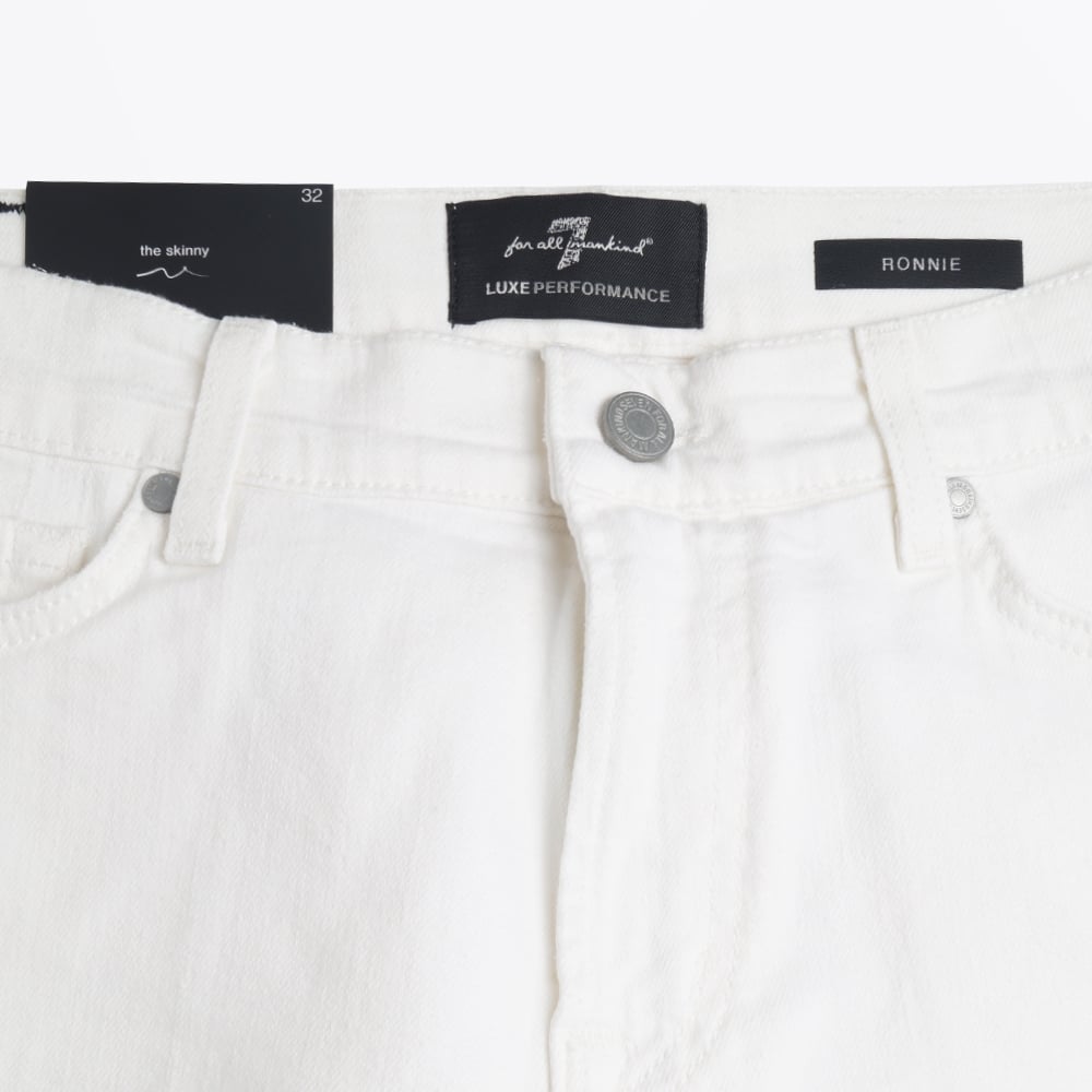 - Ronnie Luxe Performance Jeans - White