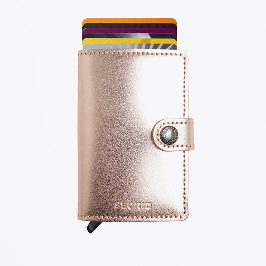 Miniwallet - Metallic - Rose