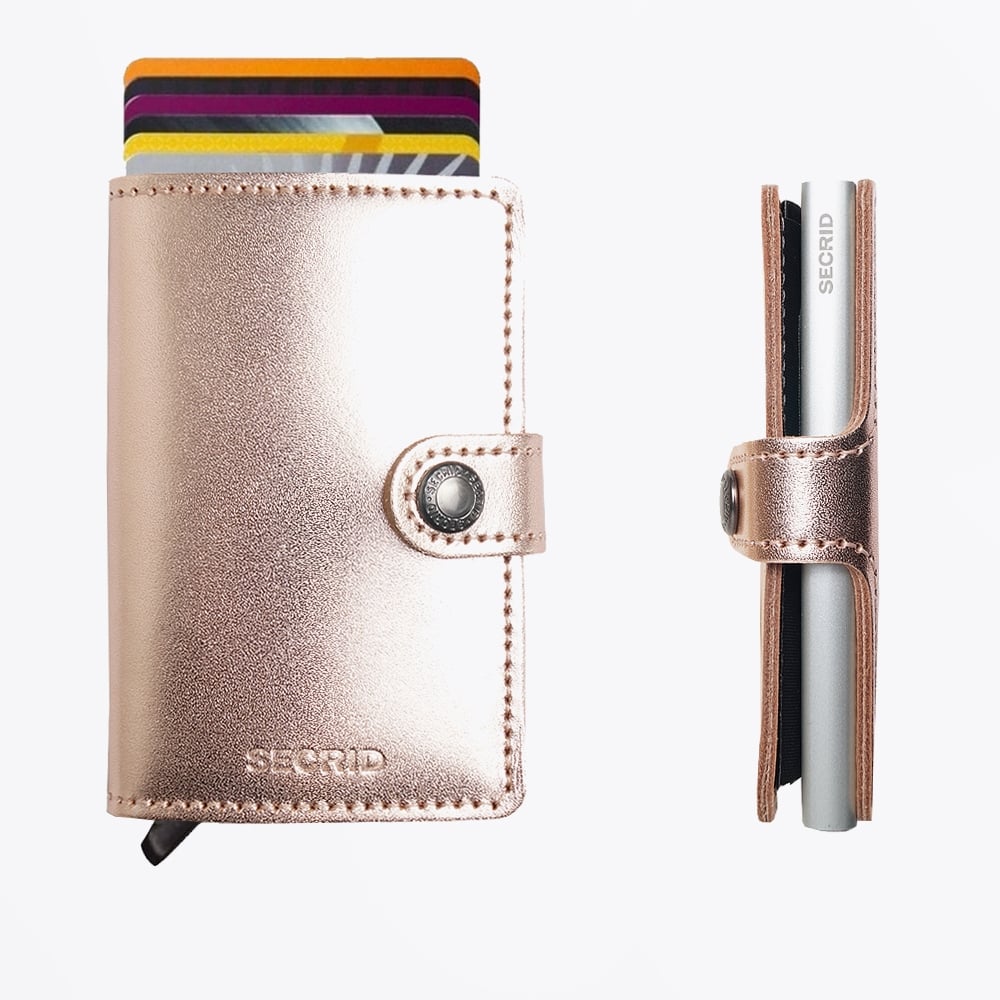 Secrid Miniwallet - Metallic - Rose