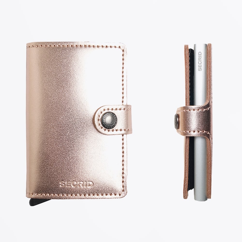 Miniwallet - Metallic - Rose