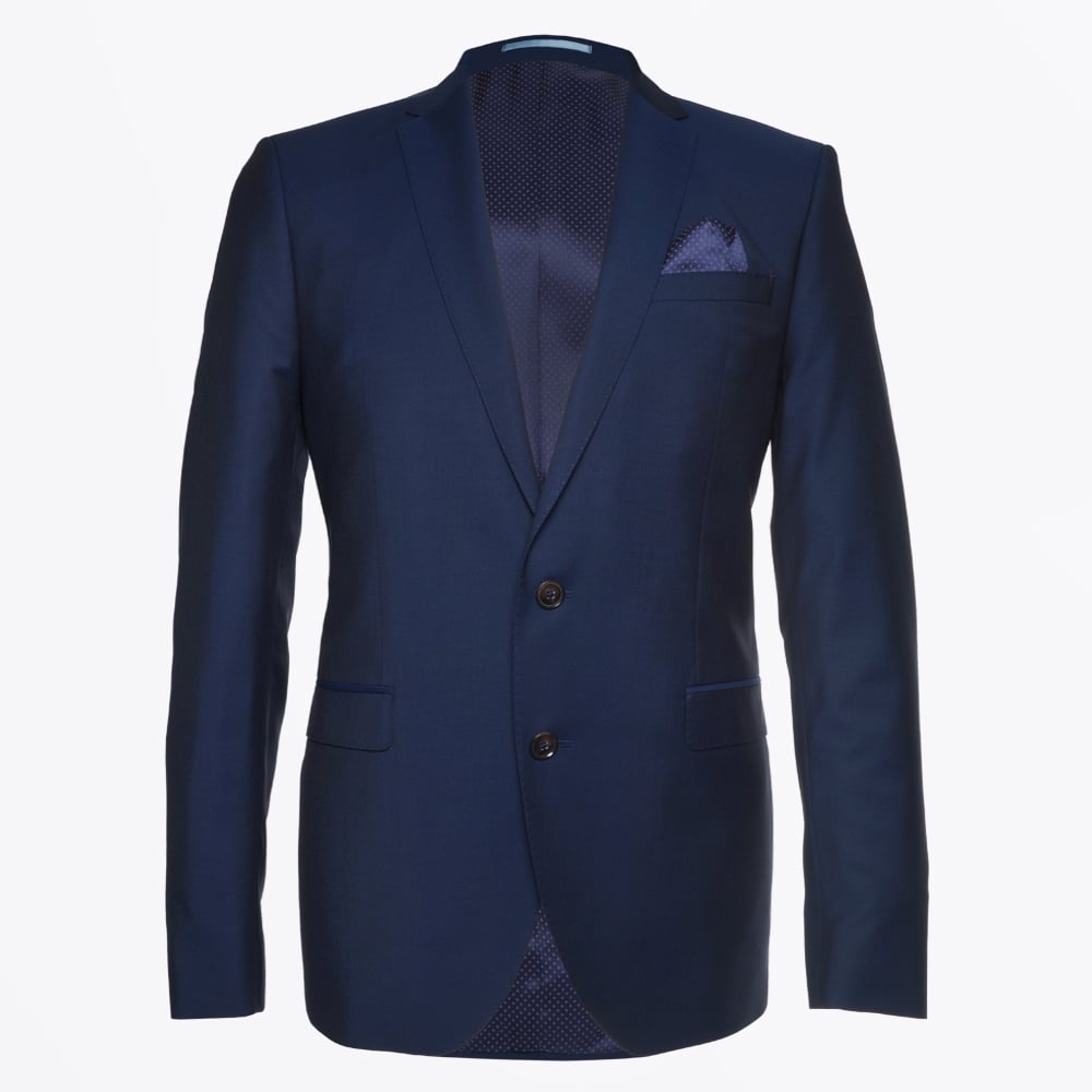 - Sherman Brandon Mohair Suit - Navy