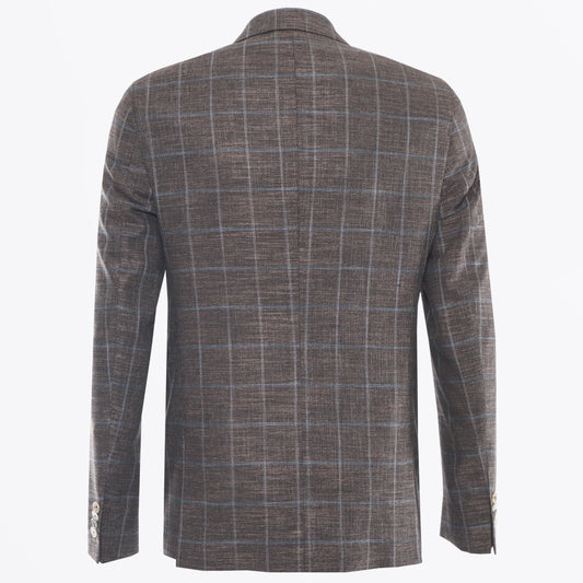 - Star Dandy Check Blazer - Brown