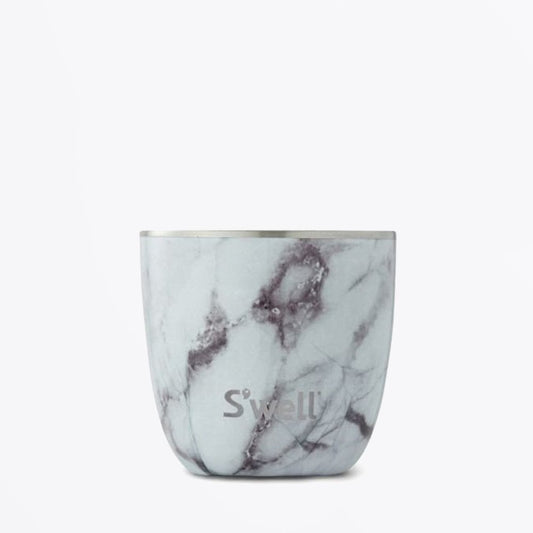 - 10oz Tumbler - White Marble