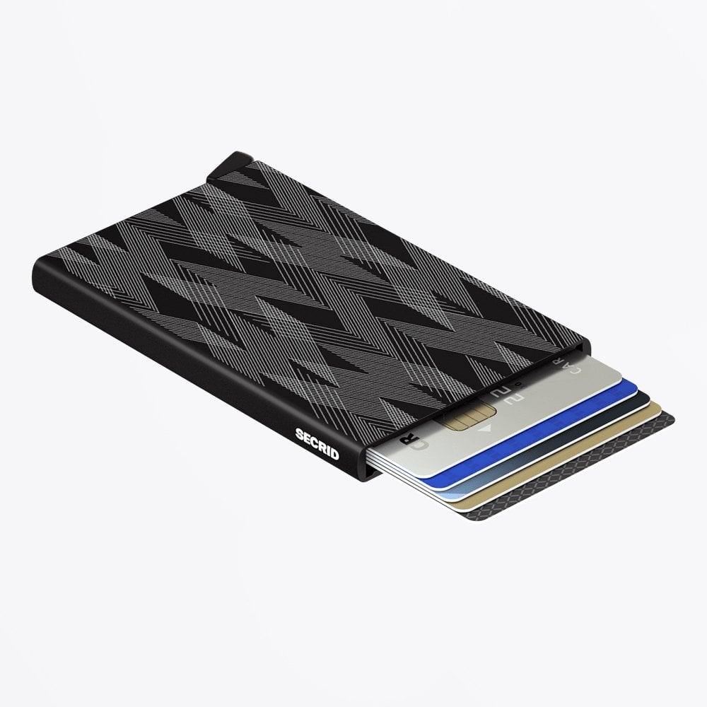 Secrid Laser Card Protector - Zigzag Black