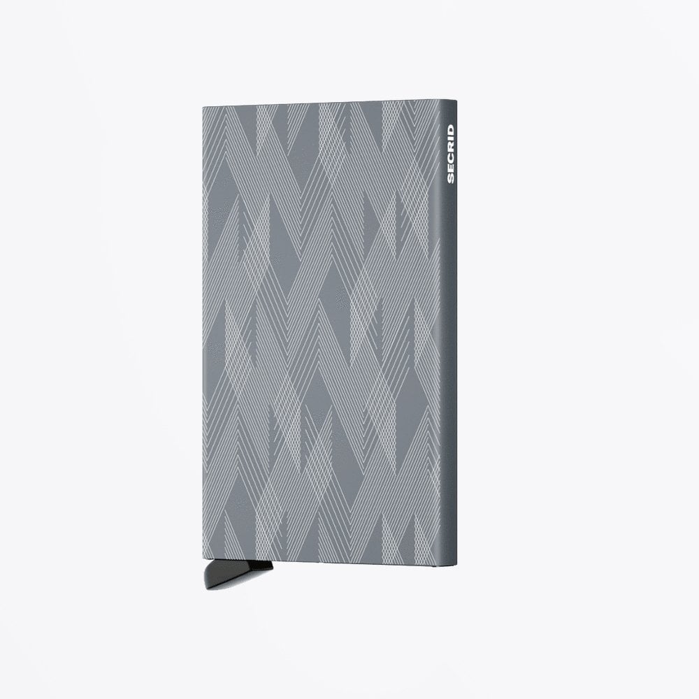Secrid Laser Card Protector - Zigzag Titanium