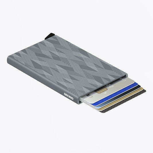 Laser Card Protector - Zigzag Titanium