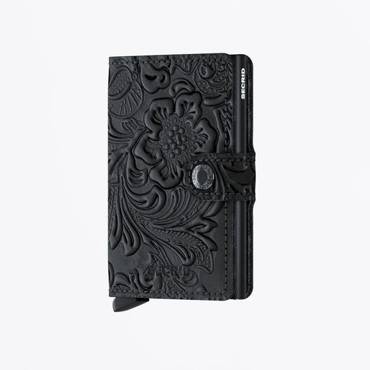 Miniwallet - Ornament Black