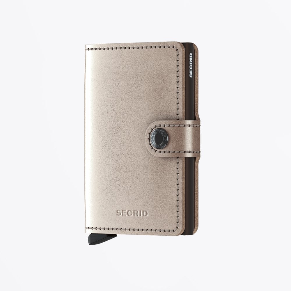 Secrid Miniwallet - Metallic Champagne
