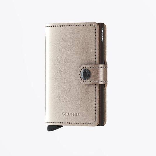 Miniwallet - Metallic Champagne